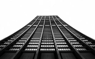 gray building, photography, architecture, Russia, skyscraper HD wallpaper