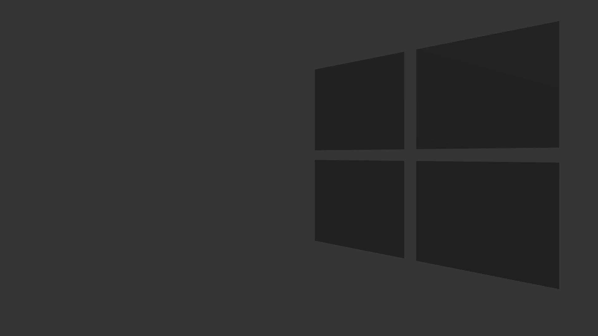 Windows Logo Windows10 Dark Hd Wallpaper Wallpaper Flare