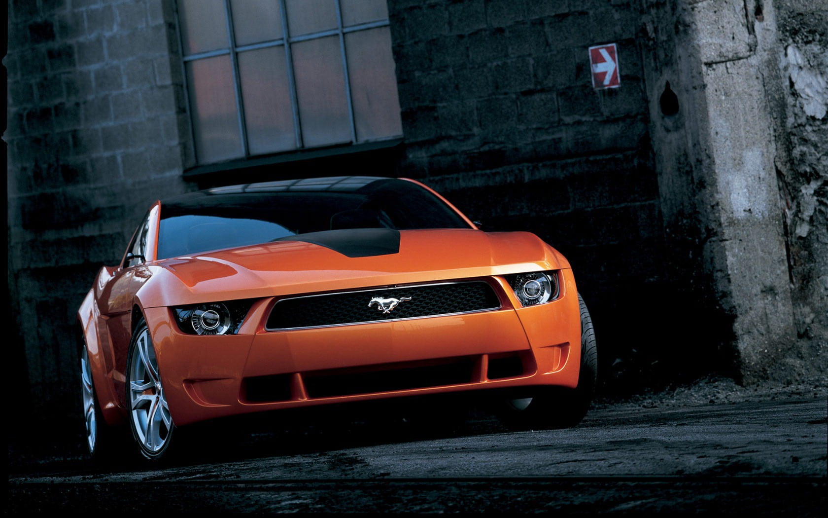 orange Ford Mustang, Ford Mustang, orange cars, car, vehicle