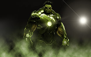 Incredible Hulk digital wallpaper