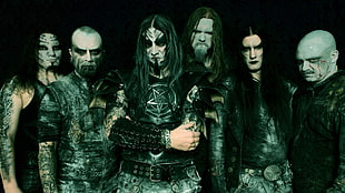 landscape photo of band