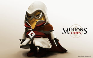 Minion's Creed wallpaper, Despicable Me, Assassin's Creed, crossover, video games HD wallpaper