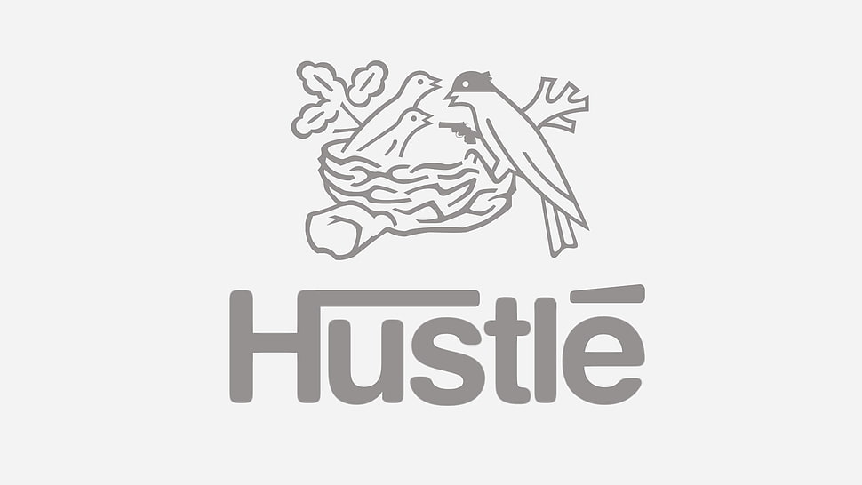 Hustle logo, logo, hustle HD wallpaper