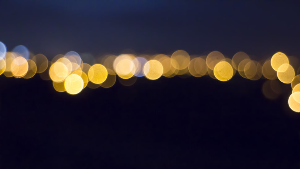 bokeh HD wallpaper