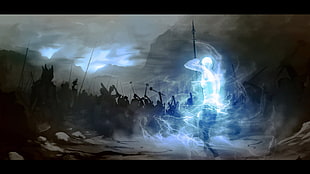 knight soldiers digital wallpaper, Brandon Sanderson, Stormlight Archives