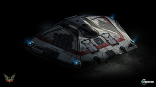 Frontier screenshot, Elite, Elite: Dangerous, space, Sidewinder (spaceship) HD wallpaper