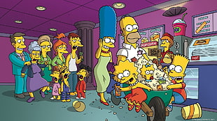 The Simpsons wallpaper, The Simpsons, Homer Simpson, Marge Simpson, Bart Simpson
