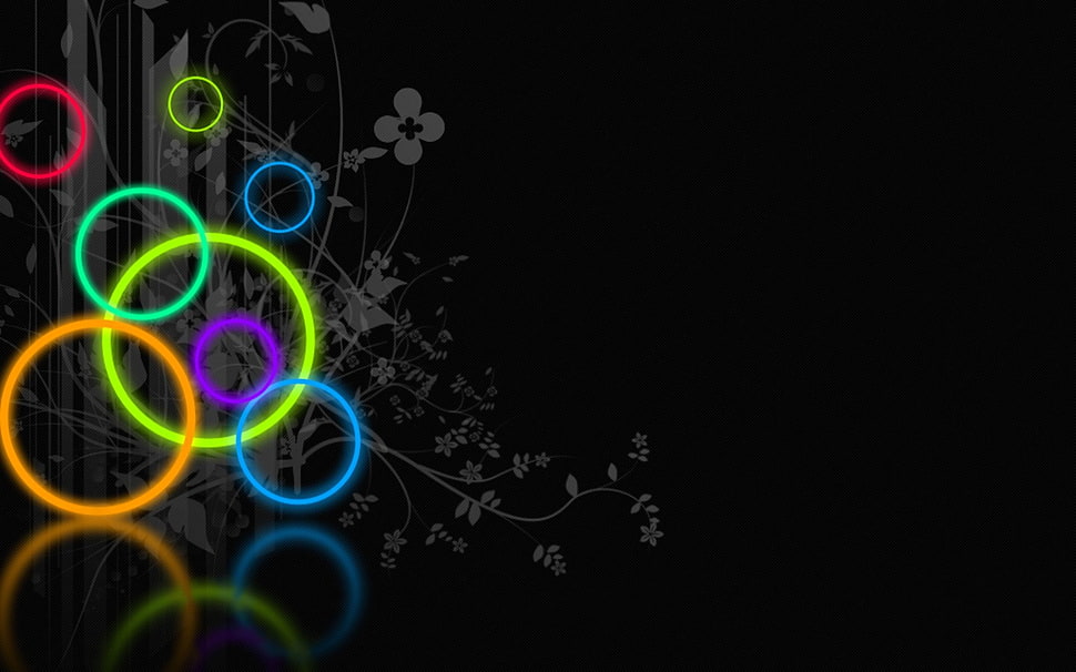 black and blue wallpaper, abstract HD wallpaper