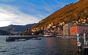 Italy,  Lombardy,  Como,  Sea HD wallpaper