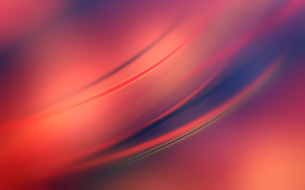 orange and blue digital wallpaper illustration HD wallpaper