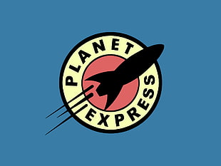 Planet Express logo, Futurama HD wallpaper