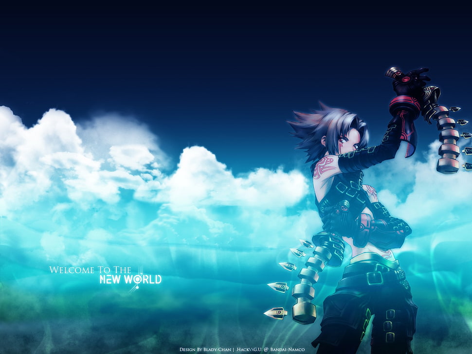 female anime character screengrab HD wallpaper