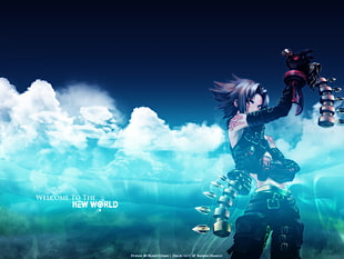 female anime character screengrab HD wallpaper