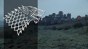 gray castle, Game of Thrones, Stark, House Stark, Winterfell HD wallpaper
