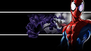 Spider-Man and Venom 3D poster