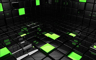 black and green bars wallpaper HD wallpaper