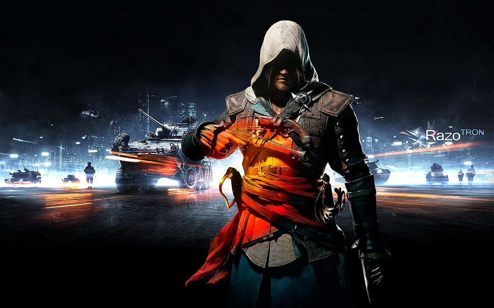 Assassin's Creed illustration HD wallpaper