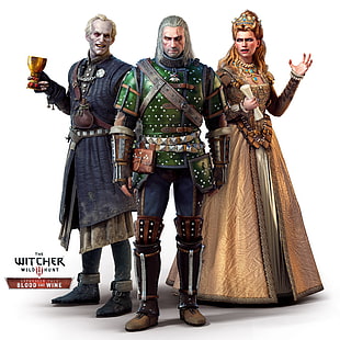 The Witcher WildHunt Blood Wine poster HD wallpaper