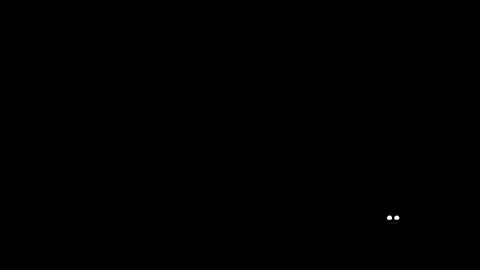 black HD wallpaper