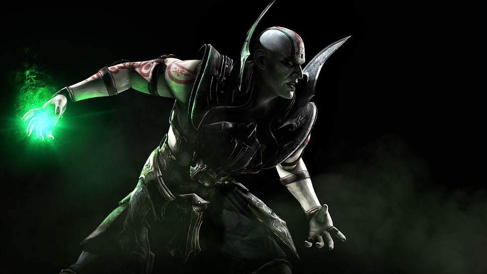 game poster, Mortal Kombat X, Quan Chi HD wallpaper