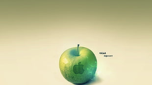 green apple illustration