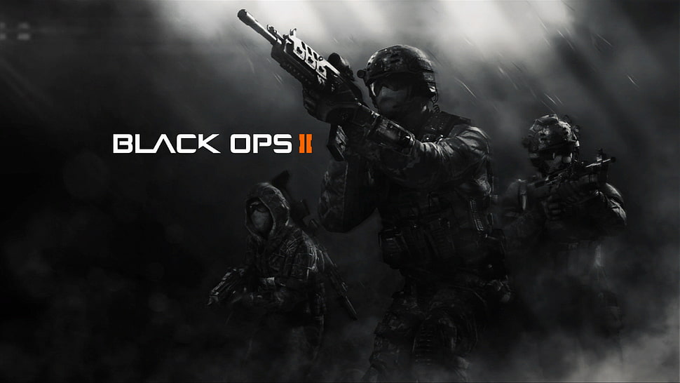 Black Ops II game cover, Call of Duty: Black Ops, Call of Duty: Black Ops II HD wallpaper