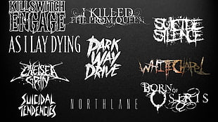 NorthLane text, hardcore, Parkway  Drive, Born of Osiris, Suicide Silence
