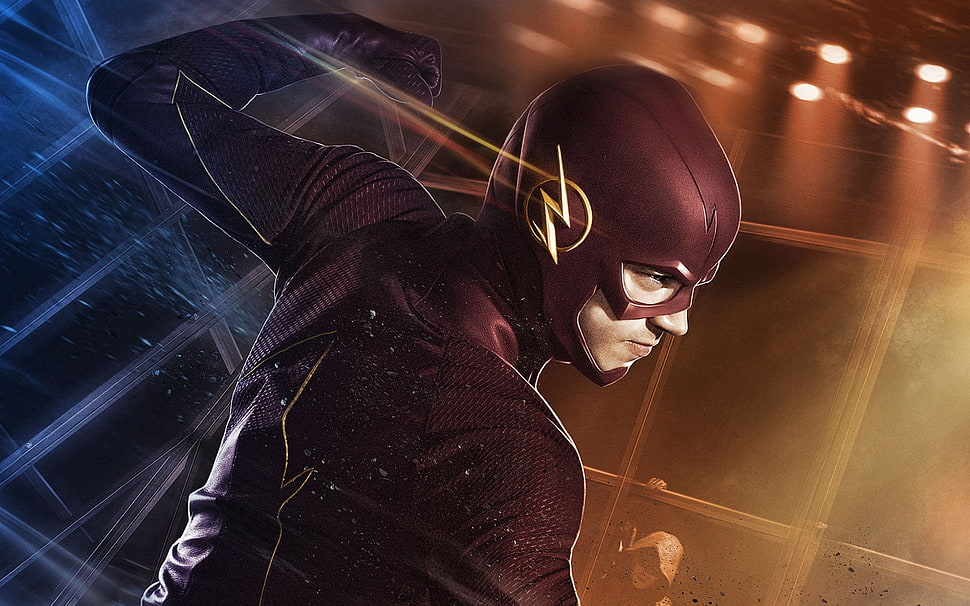 The Flash digital wallpaper HD wallpaper