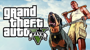 Grand Theft Auto Five digital wallpaper, Grand Theft Auto V, video games