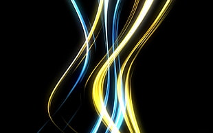yellow and blue color wallpaper