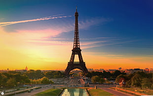 Eiffel Tower, Paris France HD wallpaper