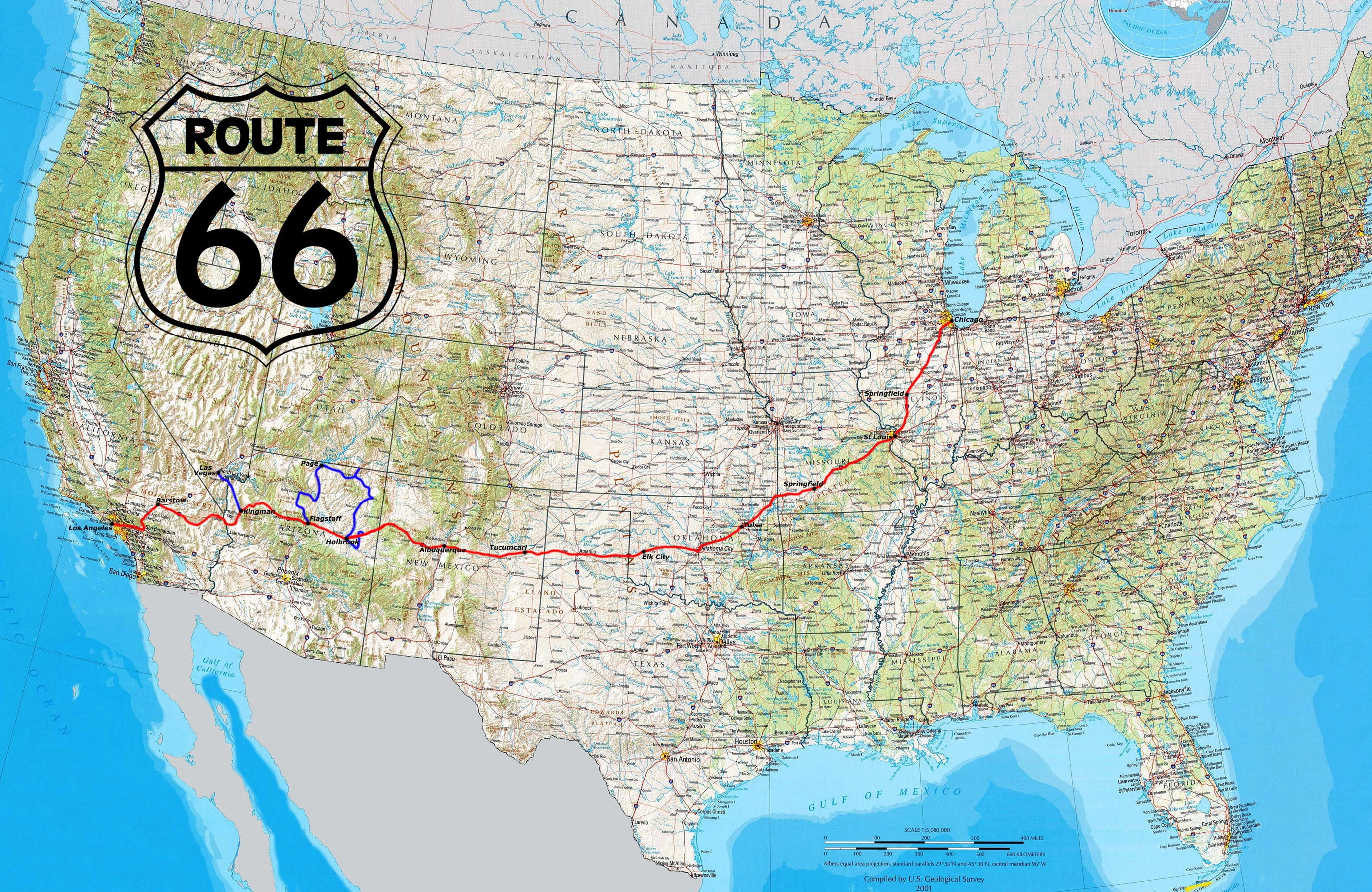Route 66 Map App 