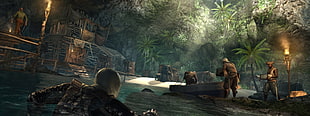 men's brown top 3D illustration, Assassin's Creed: Black Flag, video games, Assassin's Creed HD wallpaper