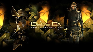 Deus Ex human evolution wallpaper, Deus Ex: Human Revolution, video games