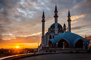 Blue Mosque, Istanbul, Mosque, Kazan, Tatarstan HD wallpaper