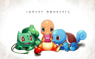 animal illustration, Pokemon First Generation, Pokémon