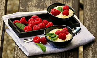 strawberry dessert dish