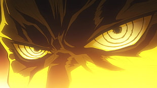 anime character eyes illustration, Lord Genome, Spiral King, Tengen Toppa Gurren Lagann, anime
