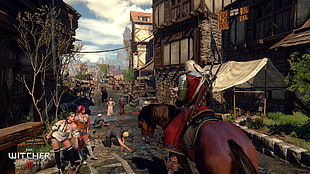 The Witcher Wild Hunt III game, The Witcher 3: Wild Hunt, Geralt of Rivia, CD Projekt RED HD wallpaper