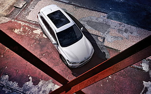 white and black car die-cast model, car, BMW, BMW X1