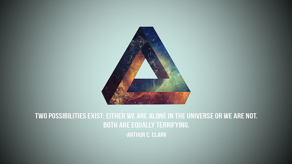 Two Possibilities Exist HD wallpaper