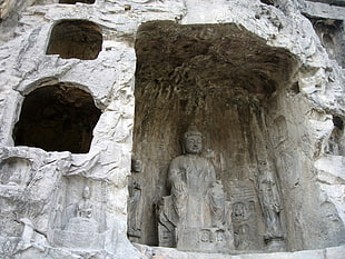 Buddha statue during daytime HD wallpaper