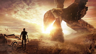 animated digital wallpaper, Mad Max (game), Mad Max, video games