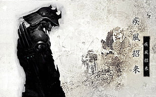 samurai warrior portrait