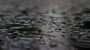 photography of rain falls