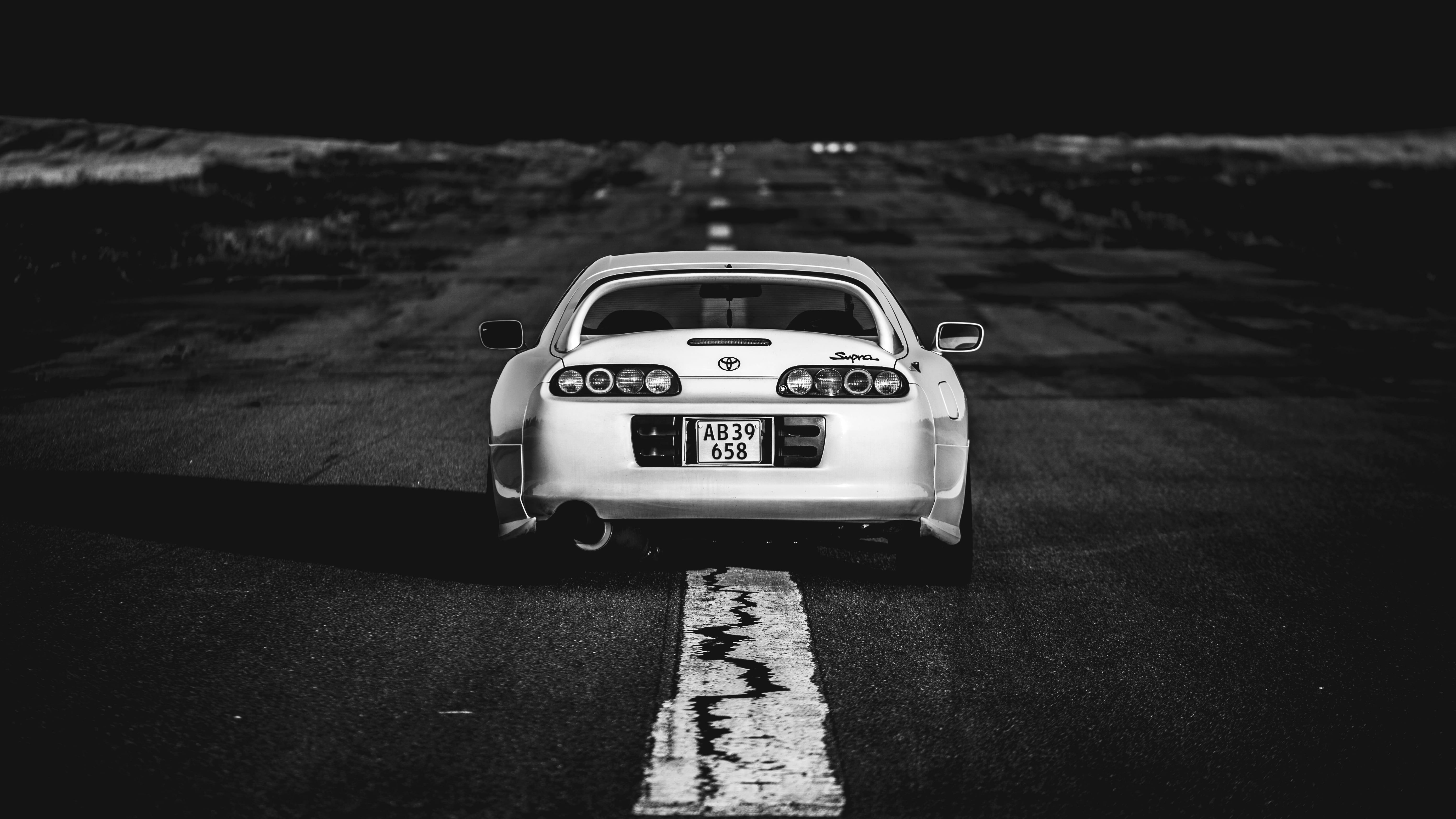 white Toyota Supra, Toyota, Supra, MKIV, JDM HD wallpaper.