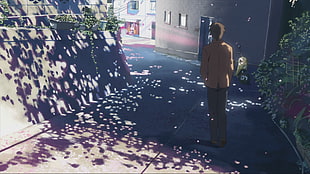 anime character still, 5 Centimeters Per Second, anime, Makoto Shinkai 