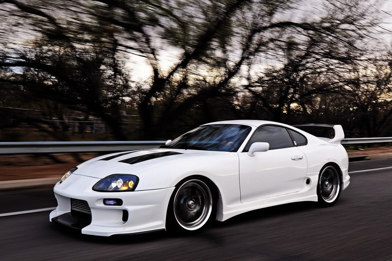 1995 White Toyota Supra Turbo Toyota Supra Mk4 Hd Wallpaper Wallpaper Flare