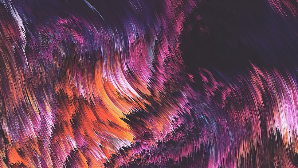 multicolored abstract painting, Aeforia, abstract, lines, pixel sorting HD wallpaper