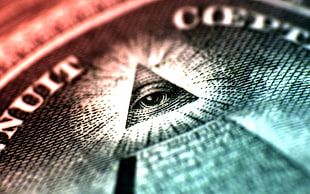 All Seeing Eye logo, Illuminati, the all seeing eye